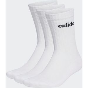 adidas Linear Crew Cushioned Socks 3 paar uniseks sokken tot halverwege de kuit (1 stuk)