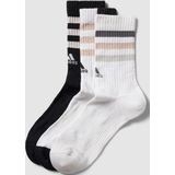 adidas Performance - 3STRIPES - Herensokken - Set van 3 - Materiaalmix met Linnen