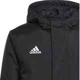 adidas - Entrada 22 - Voetbaljack - Zwart Wit - Tafzijde - 100% Gerecycled Polyester