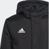 adidas - Entrada 22 - Voetbaljack - Zwart Wit - Tafzijde - 100% Gerecycled Polyester