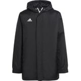 adidas - Entrada 22 - Voetbaljack - Zwart Wit - Tafzijde - 100% Gerecycled Polyester
