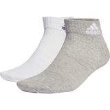 adidas - Sportswear - Enkelsokken - Grijs - 6 Paar - Katoen en Polyester