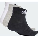 adidas - Badge of Sport - Enkelsokken - Zwart - 51% Katoen / 46% Gerecycled Polyester