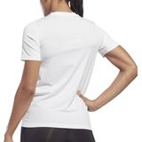 Sportshirt - Wit - Gerecycled Polyester - Slim-Fit