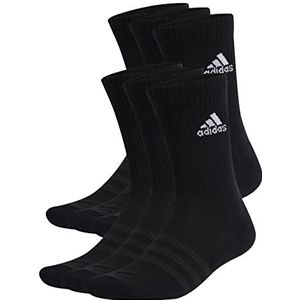 adidas Sportswear Gevoerde Sportswear Sokken 6 Paar - Unisex - Zwart- 31-33