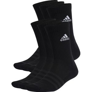 adidas Sportswear Gevoerde Sportswear Sokken 6 Paar Unisex Zwart