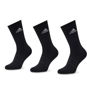 adidas - Sportswear - Gevoerde Sokken - Zwart - 3 Paar - Katoenmix