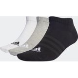 Adidas Performance Sportsokken - set van 3 Zwart/Grijs/Wit
