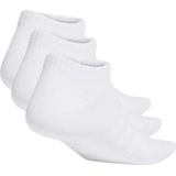 adidas Sportswear Dunne en Lichte Sportswear Korte Sokken 3 Paar - Unisex - Wit