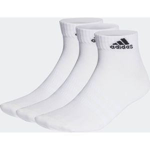 adidas - Sportswear Enkelsokken - Wit - 3 Paar - Unisex