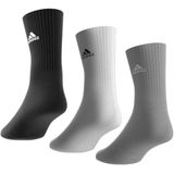 adidas - Sportsokken - Grijs - 62% Katoen / 36% Gerecycled Polyester - 3 Paar