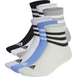 adidas - Laag Model Sokken - Zwart - Katoen / Polyester - Drie Paar
