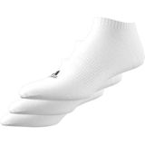 adidas - Cushioned Low-Cut Socks - Wit/Zwart - 3 Paar