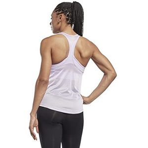 Reebok Vrouwen Workout Ready Mesh Terug Vest, Zwart, XS, Zwart, L