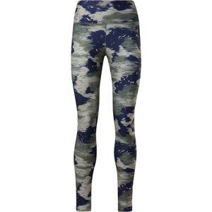 Reebok Workout Ready Camo Print Leggings Groen / Regular Vrouw