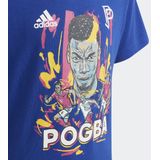 adidas Performance Pogba Graphic T-shirt - Kinderen - Blauw - 152
