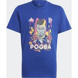 adidas Performance Pogba Graphic T-shirt - Kinderen - Blauw - 152