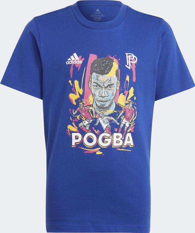 adidas Performance Pogba Graphic T-shirt - Kinderen - Blauw - 152