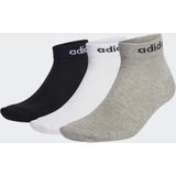 Adidas - T-LIN ANKLE 3P - Enkelsokken - Meerkleurig - Uniseks