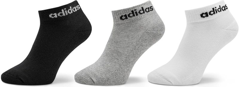 adidas - Enkelsokken - Zwart - Katoen/Polyester/Nylon - Drie Paar