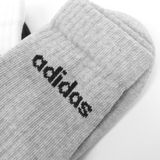 adidas - Sportswear Linear - Gevoerde Sokken - Grijs - 3 Paar