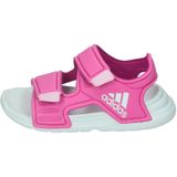 Adidas altaswim sandalen in de kleur roze.