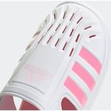 adidas - Sportswear - Closed Toe Watersandalen - Wit - Bovenwerk van EVA - Klittenband
