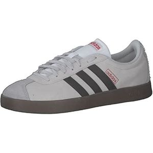 adidas VL Court 2.0 Sportschoenen voor heren, Grey One Core Black Better Scarlet