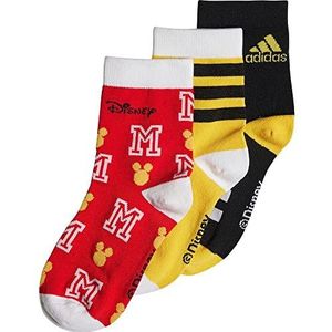 adidas Performance adidas x Disney Mickey Mouse Sokken 3 Paar - Kinderen - Zwart - 22-24
