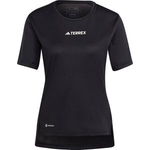 adidas - Terrex - T-shirt - Zwart - 100% Gerecycled Polyester