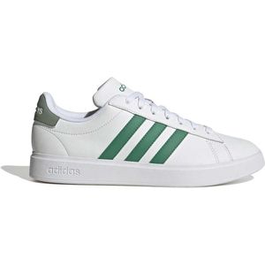 adidas Grand Court 2.0 Herensneakers, Ftwr White Court Green Silver Green, 44 2/3 EU