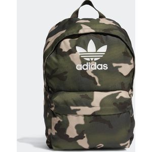 adidas Originals Camo Classic Rugzak - Unisex - Groen - 1 Maat