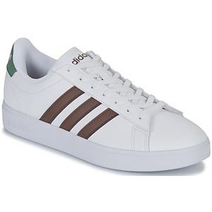 adidas Grand Court 2.0 Sneaker heren, Ftwr White Earth Strata Silver Green, 36 EU
