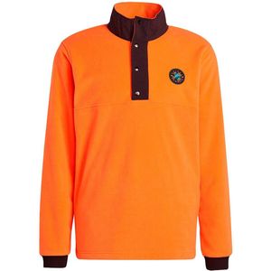 Adidas Originals Wh Snap Halve Rits Sweatshirt Oranje Man