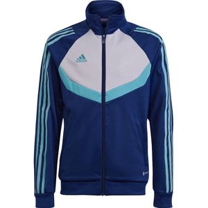 adidas - Tiro - Jas - Blauw - Junioren