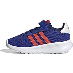 adidas Lite Racer 3.0 El I Sneakers, Lucid Blue/Ftwr White/Bright Red, 26 EU, Lucid Blue Ftwr Wit Helder Rood