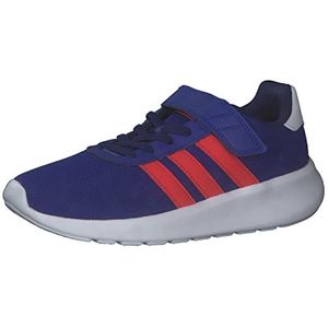 ADIDAS Lite Racer 3.0 EL K sneakers voor jongens, Lucid Blue Ftwr Wit Helder Rood, 28 EU