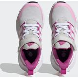 adidas Fortarun 2.0 El K Gymschoenen voor kinderen en jongeren, Meerkleurig Grey One Ftwr White Beam Pink, 38 EU