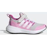 adidas Fortarun 2.0 El K Gymschoenen voor kinderen en jongeren, Meerkleurig Grey One Ftwr White Beam Pink, 38 EU
