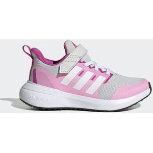 adidas Fortarun 2.0 El K Gymschoenen voor kinderen en jongeren, Grey One Ftwr White Beam Pink, 38 EU