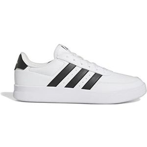 adidas Heren Breaknet 2.0 Shoes, Cloud White/Core Black/Cloud White, 36 2/3 EU