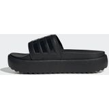 adidas Sportswear adilette Platform Badslippers - Unisex - Zwart- 40 1/2