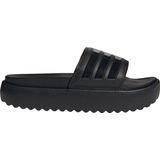 Adidas Adilette Platform - Badslippers - Zwart - Synthetisch - EVA-Platform