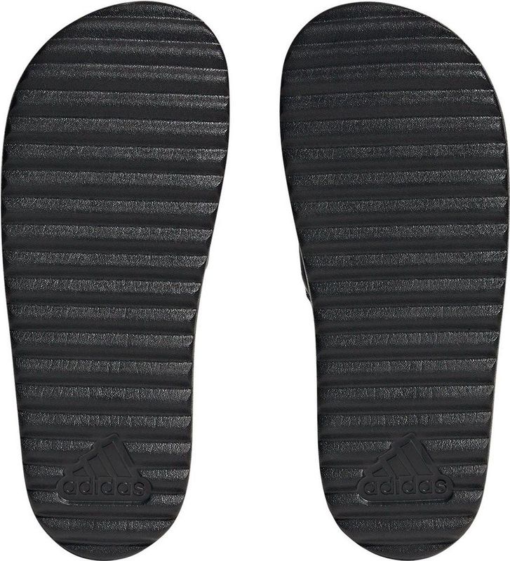 Adidas Adilette Platform - Badslippers - Zwart - Synthetisch - EVA-Platform