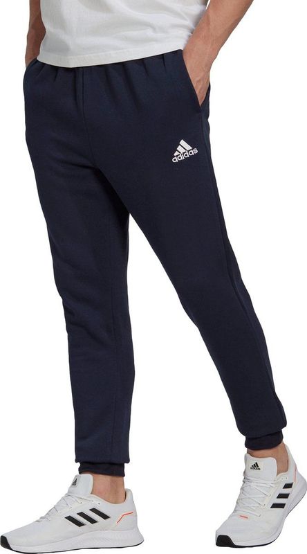 adidas Sportswear Essentials Fleece Regular Tapered Broek - Heren - Blauw