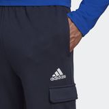 adidas Sportswear Essentials Fleece Regular Tapered Cargo Broek - Heren - Grijs