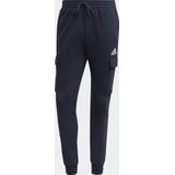 adidas Sportswear Essentials Fleece Regular Tapered Cargo Broek - Heren - Grijs