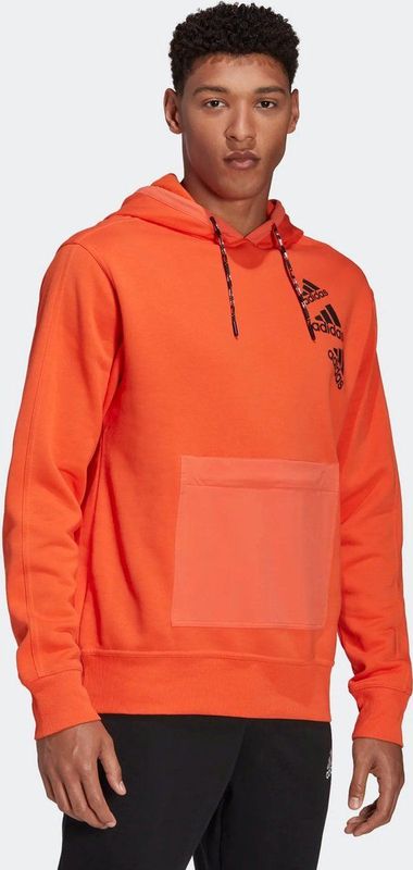 adidas - Essentials BrandLove - Hooded Sweatshirt - Zacht Fleece