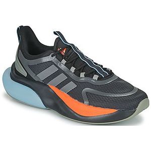 adidas Alphabounce +, Herensneakers, Carbon/Grey Four/Screaming Orange, 40 EU, Carbon Grey Four Screaming Orange