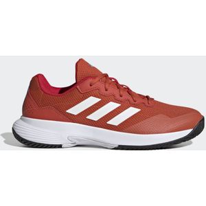 Adidas Gamecourt 2 Tennisbannen Schoenen Rood EU 45 1/3 Man